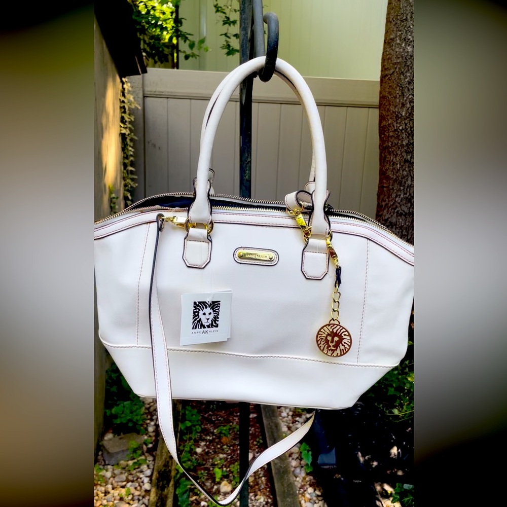 Anne Klein White Purse